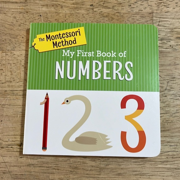 My First Book Of Numbers The Montessori Method Board Book - Picture 1 of 3